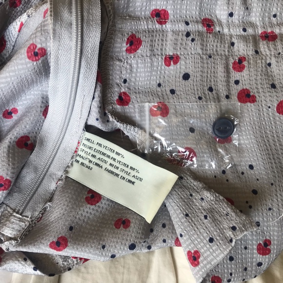 Tulle Pencil Skirt with Poppies - Picture 2 of 10